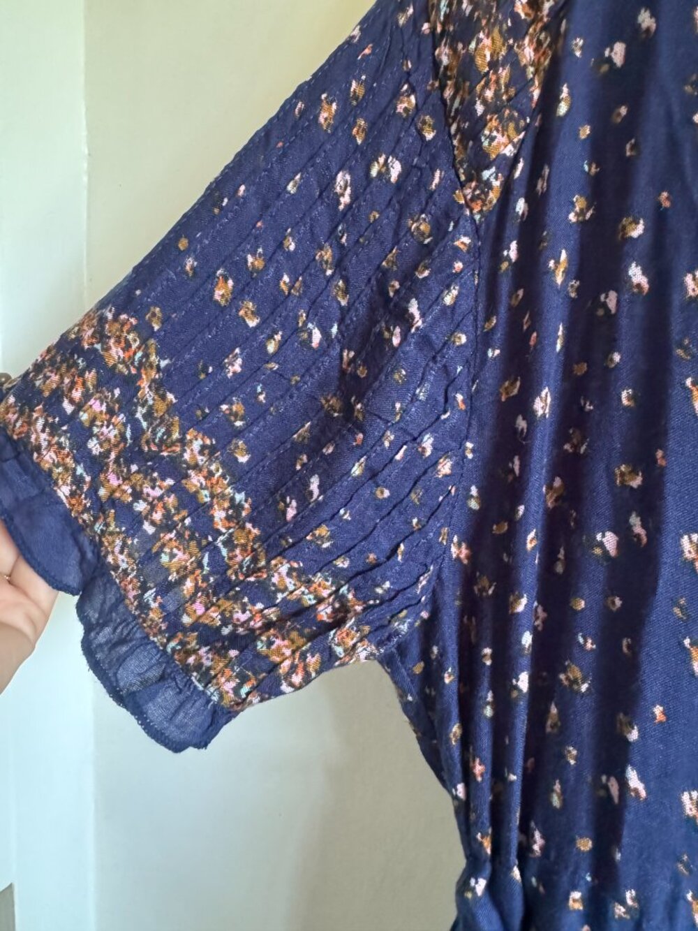 Free People Blue Rare Feelings Dress XL - Picture 5 of 6